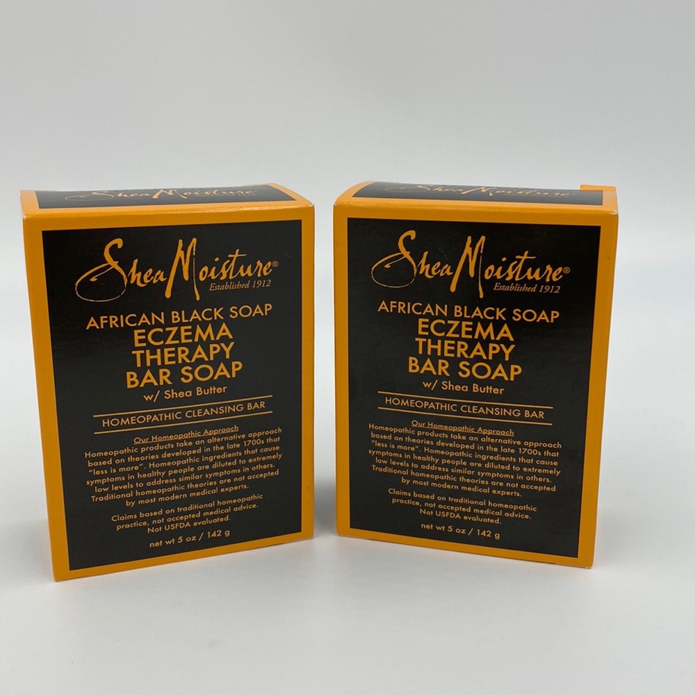 Shea Moisture Eczema Therapy Black Soap 2-Pack